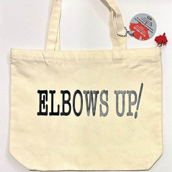 New Custom Designed "CARRY & GO" Large Canvas Tote Bags With Funny Canadiana Gra - Picture 8 of 16